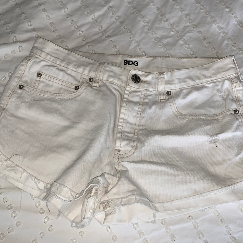 BDG Tomgirl White shorts